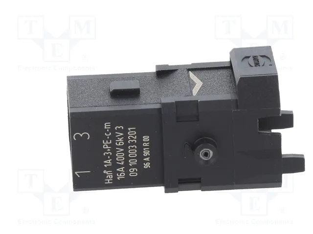 HARTING Han® 1A Plantilla de Contacto Macho 4 PIN 3P+PE HARTING Han® 1A Plantilla de Contacto Macho 4 PIN 3P+PE