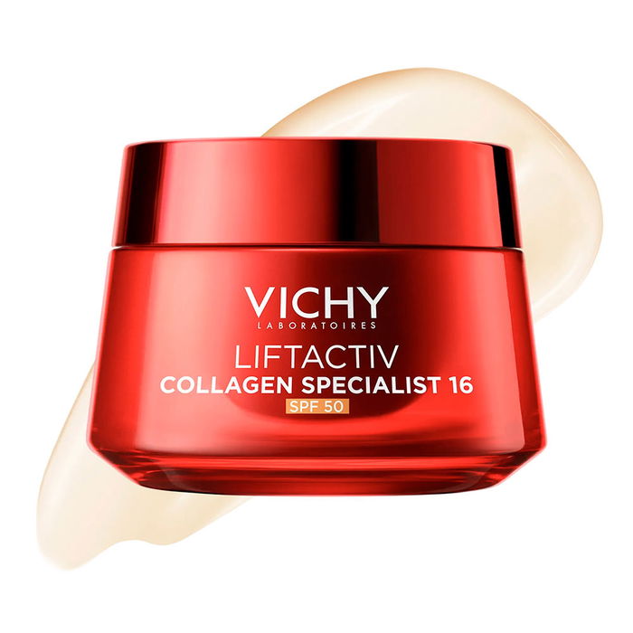Vichy LiftActiv Collagen Specialist 16 Crema de Día con SPF50 50 ml - Antiarrugas, Firmeza y Protección Solar