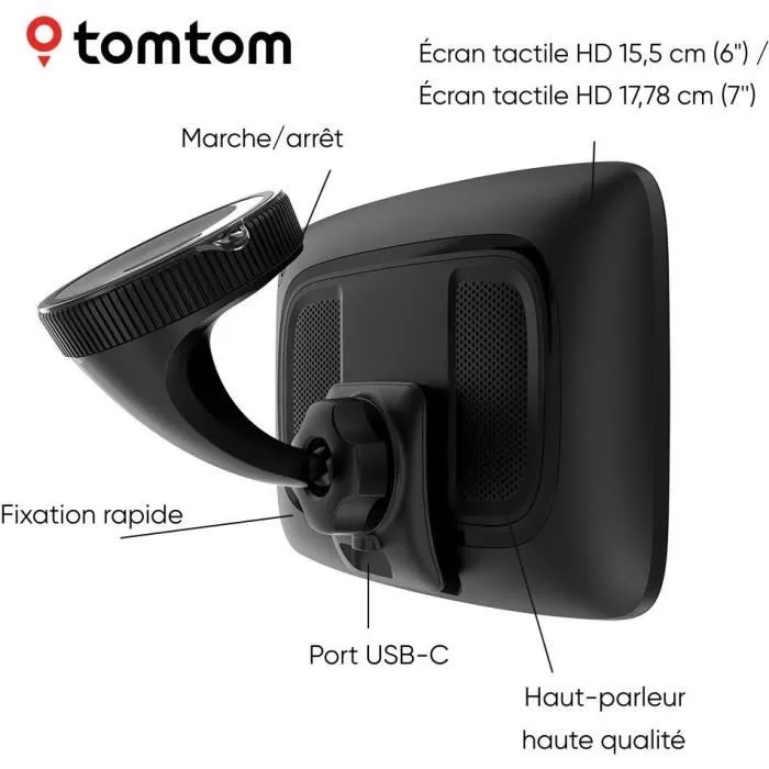 Tom Tom GO Expert Plus GPS para Vehículos Pesados Pantalla 7" HD Planificación de Rutas para Vehículos Grandes Mapas del Mundo TOM0636926106900 Tom Tom GO Expert Plus GPS para Vehículos Pesados Pantalla 7" HD Planificación de Rutas para Vehículos Grandes Mapas del Mundo TOM0636926106900