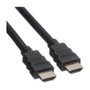 ROLINE HDMI Cable 1 m Neg 11.44.5571 A Macho 3D Full HD 1080p 340 MHz Plug and Play, Cable TPE Blindado