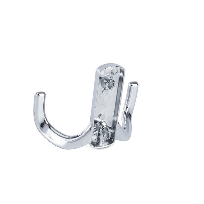 HERRAJES ALK Colgador Doble Brazo Percha Elegir Acabado Negro Mate HERRAJES ALK Colgador Doble Brazo Percha Elegir Acabado Negro Mate