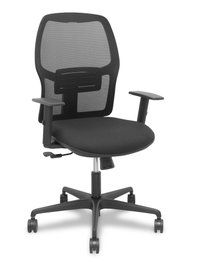 PIQUERAS Y CRESPO Silla de Oficina Alfera Sincro con Respaldo de Malla y Brazos Regulables
