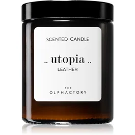 The Olphactory Utopia Leather Vela aromática 135 g