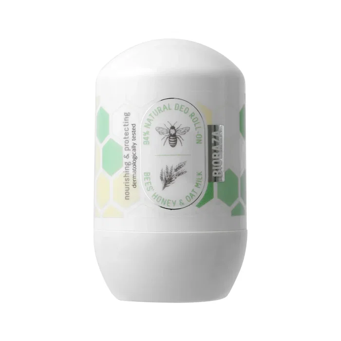 Biobaza Desodorante Roll-on Bee's Honey & Oat Milk 50 ml Biobaza Desodorante Roll-on Bee's Honey & Oat Milk 50 ml