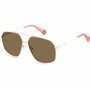 Polaroid PLD-6173-S-10A-SP Gafas de sol Hexagonales con Doble Puente