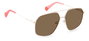 Polaroid PLD-6173-S-10A-SP Gafas de sol Hexagonales con Doble Puente