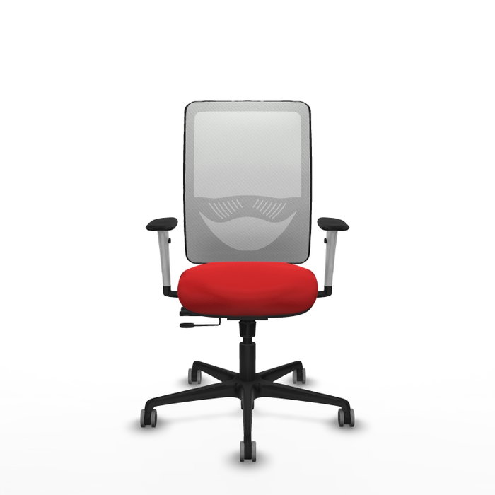 PIQUERAS Y CRESPO Silla de oficina Zulema Rojo y Blanco PIQUERAS Y CRESPO Silla de oficina Zulema Rojo y Blanco