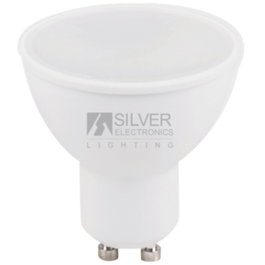 Silverht Bombilla LED Dicroica GU10 7W 3000K Eco Multi Silver Sanz 1440710