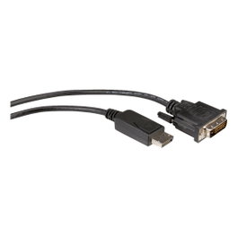 ROLINE Cable Adaptador de Video DisplayPort a DVI-D 1m 11.04.5771