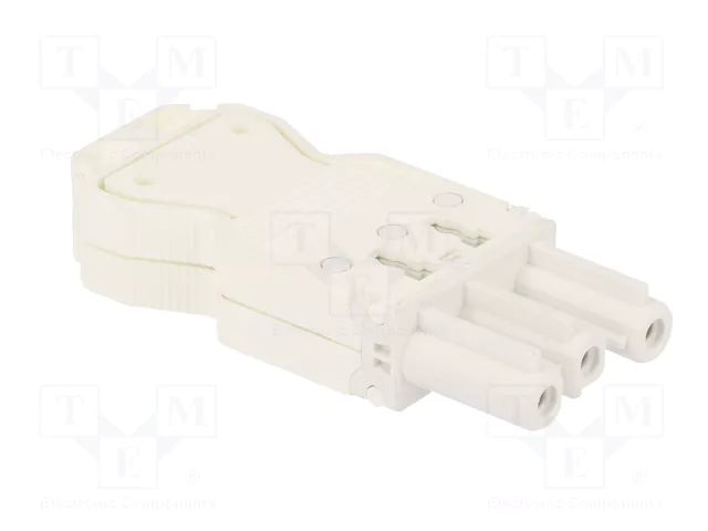 WIELAND Conector de bloque de bornas desmontable GESIS 20A blanco