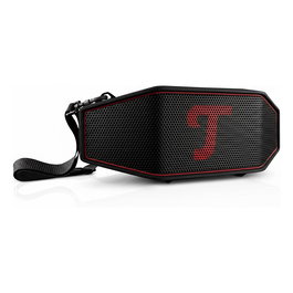 Teufel ROCKSTER CROSS Altavoz Bluetooth Estéreo Inalámbrico Negro Rojo
