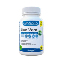 POLARIS Aloe Vera 50Cap. Suplemento Vegano para el Tránsito Intestinal