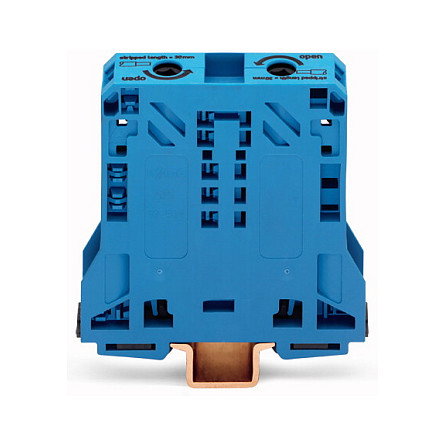WAGO 285-154 Bornera de paso de 2 polos WAGO 285-154 Bornera de paso de 2 polos