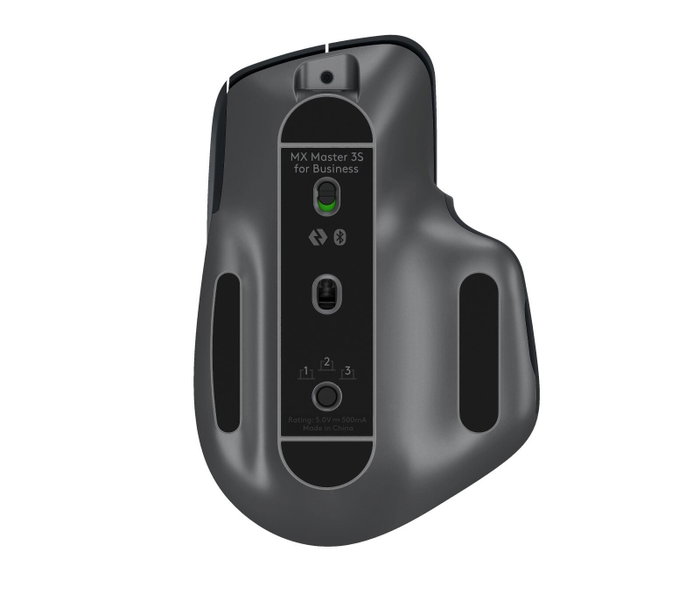 Logitech MX Master 3S for Business Ratón Inalámbrico 8000 DPI Grafito
