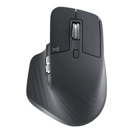 Logitech MX Master 3S - Ratón Inalámbrico Ergónomico Grafito con Tecnología Darkfield, Rueda MagSpeed y Logitech Flow - Hasta 70 Días de Batería