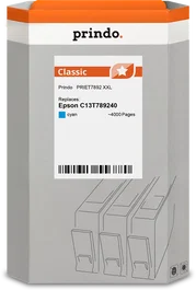 Prindo Cartucho de tinta cian PRIET7892 Classic XXL