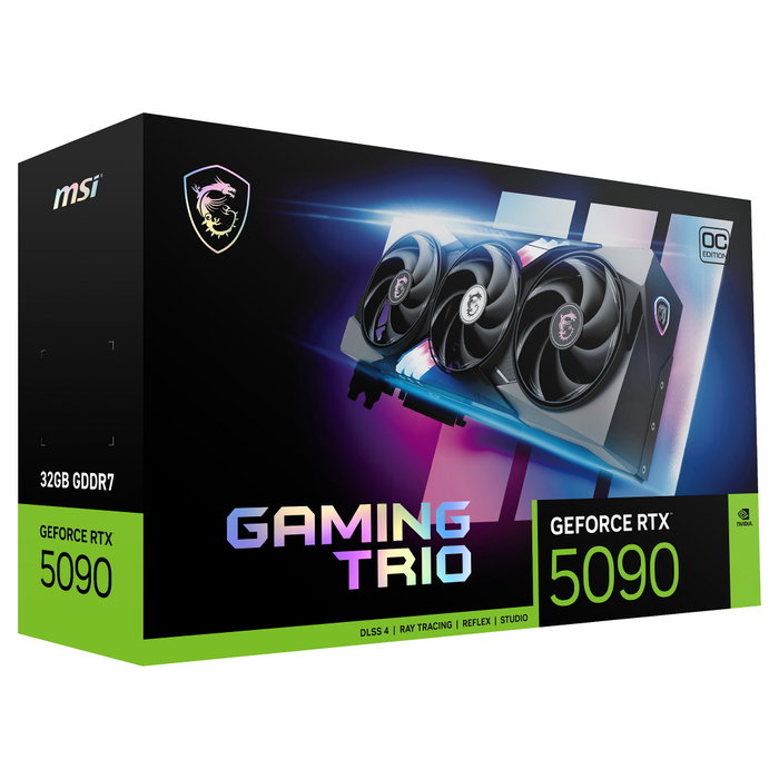 MSI GeForce RTX 5090 TRIO OC 32 GB GDDR7 MSI GeForce RTX 5090 TRIO OC 32 GB GDDR7