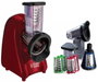 Russell Hobbs Slice & Go Desire Cortador y Rallador Rojo y Negro