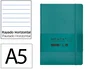 Antartik Cuaderno Tapa Blanda A5 Hojas Rayas Verde Aguamarina 80 Hojas 80 gr FSC