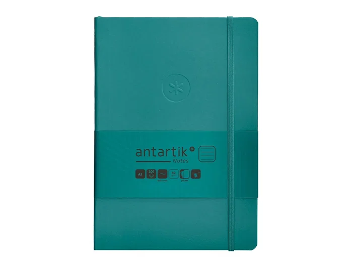 Antartik Cuaderno Tapa Blanda A5 Hojas Rayas Verde Aguamarina 80 Hojas 80 gr FSC Antartik Cuaderno Tapa Blanda A5 Hojas Rayas Verde Aguamarina 80 Hojas 80 gr FSC