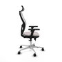 PIQUERAS Y CRESPO Silla de oficina Jorquera Blanca con Mecanismo Sincro/Traslack