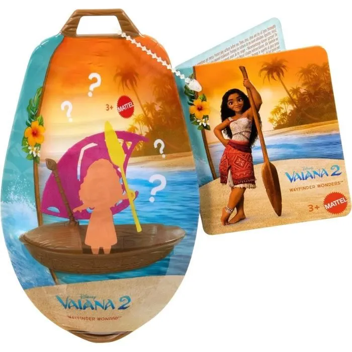 Disney Princess Pirogue y sus 3 sorpresas Vaiana 2 JBT68 Disney Princess Pirogue y sus 3 sorpresas Vaiana 2 JBT68