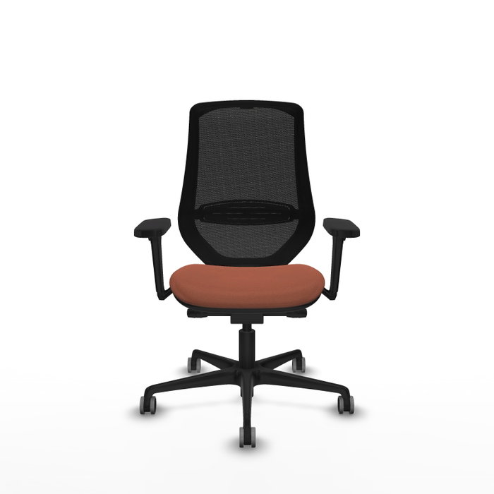 PIQUERAS Y CRESPO Silla de oficina Mardos con mecanismo Sincro/Traslack, Marrón y Negro PIQUERAS Y CRESPO Silla de oficina Mardos con mecanismo Sincro/Traslack, Marrón y Negro