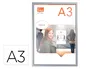 Nobo Marco Porta Anuncios Impression Pro DIN A3, Clip Aluminio, 320x17x445 mm