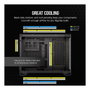 Corsair 2500X Caja PC Midi Tower Negro con Vidrio Templado