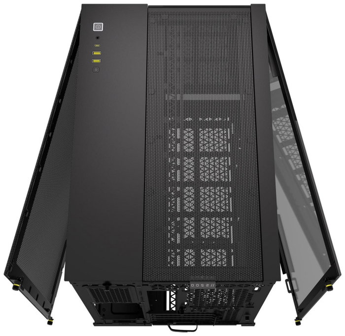 Corsair 2500X Caja PC Midi Tower Negro con Vidrio Templado