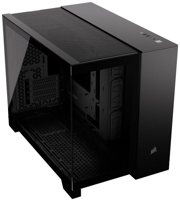 Corsair 2500X Caja PC Midi Tower Negro con Vidrio Templado