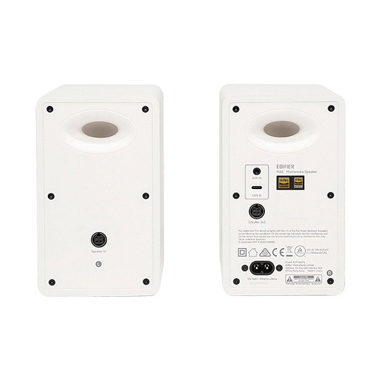 Edifier M60 Altavoces Bluetooth 2.0 Inalámbricos y Alámbricos 66W Blanco Negro 58-40000Hz