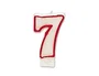 Liderpapel Vela de Cumpleaños Número 7