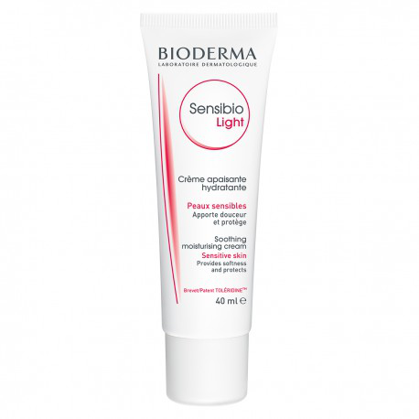 Bioderma Sensibio Light Crema Ligera Hidratante Piel Sensible 40 mL