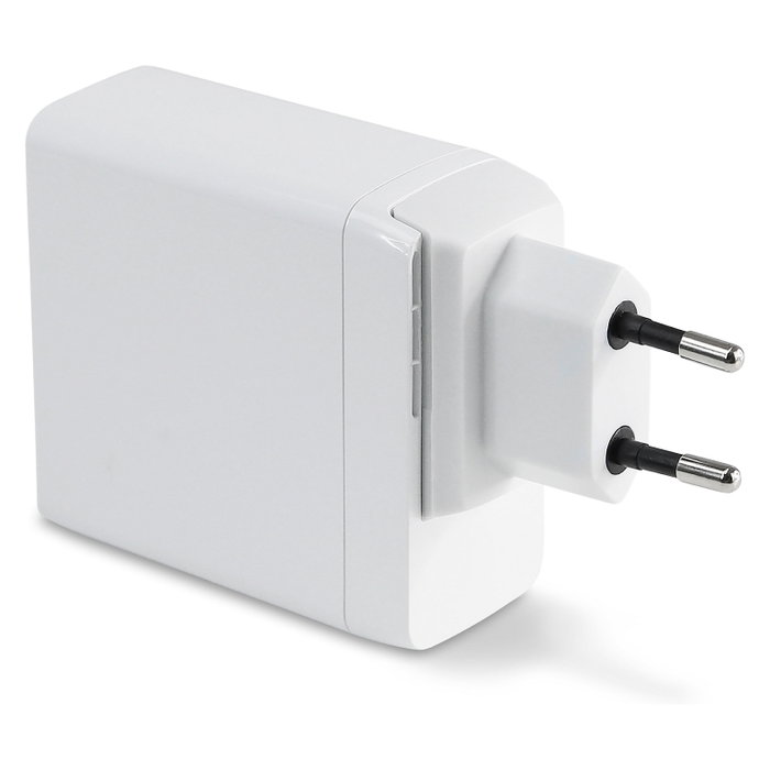 Dicota Travel Laptop GaN Charger Universal PRO 100W Cargador Portátil Blanco D31983