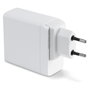 Dicota Travel Laptop GaN Charger Universal PRO 100W Cargador Portátil Blanco D31983