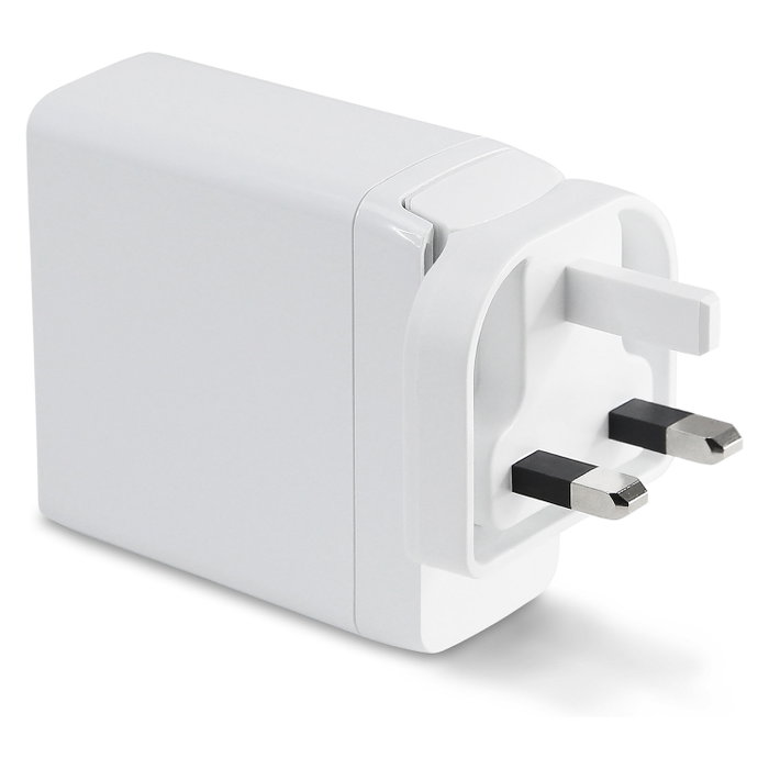 Dicota Travel Laptop GaN Charger Universal PRO 100W Cargador Portátil Blanco D31983