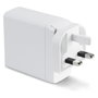 Dicota Travel Laptop GaN Charger Universal PRO 100W Cargador Portátil Blanco D31983