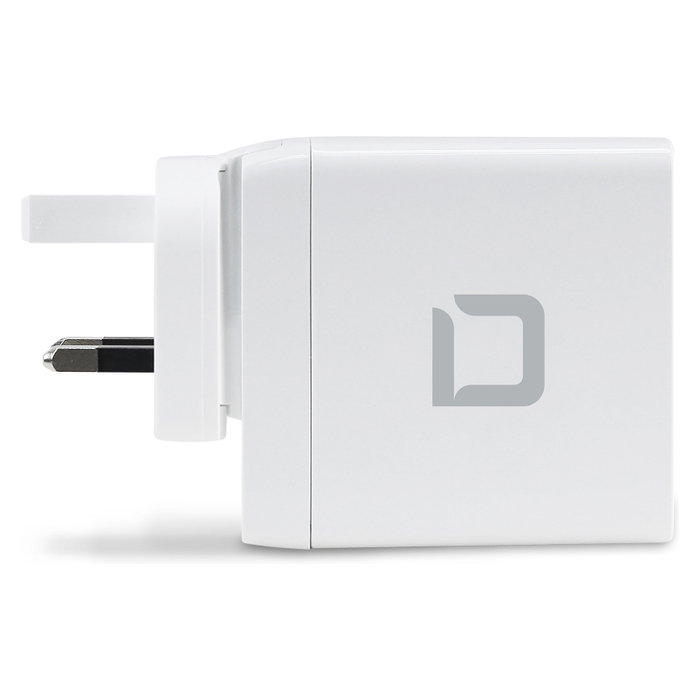 Dicota Travel Laptop GaN Charger Universal PRO 100W Cargador Portátil Blanco D31983
