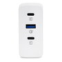 Dicota Travel Laptop GaN Charger Universal PRO 100W Cargador Portátil Blanco D31983