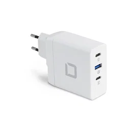 DICOTA Cargador Universal GaN Travel Laptop PRO 100W D31983 Blanco