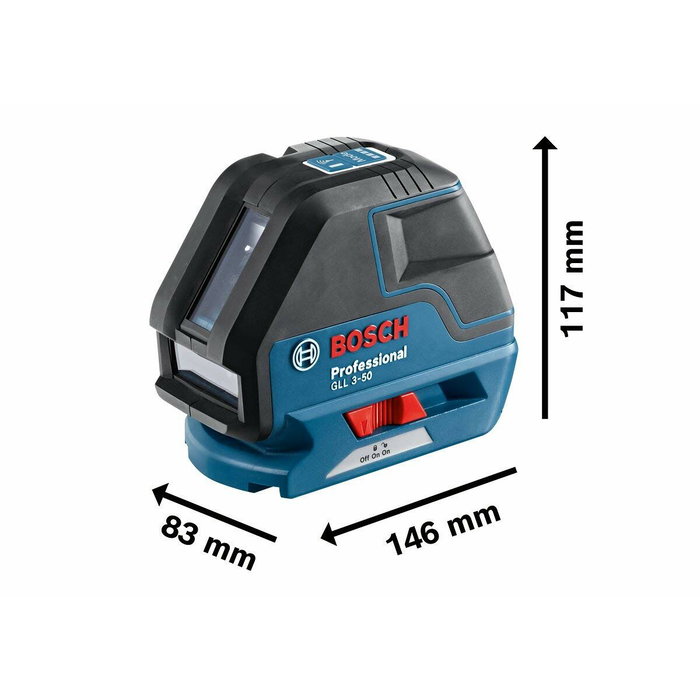 Bosch Professional Nivel láser de línea GLL 3-50 + BM 1 Bosch Professional Nivel láser de línea GLL 3-50 + BM 1