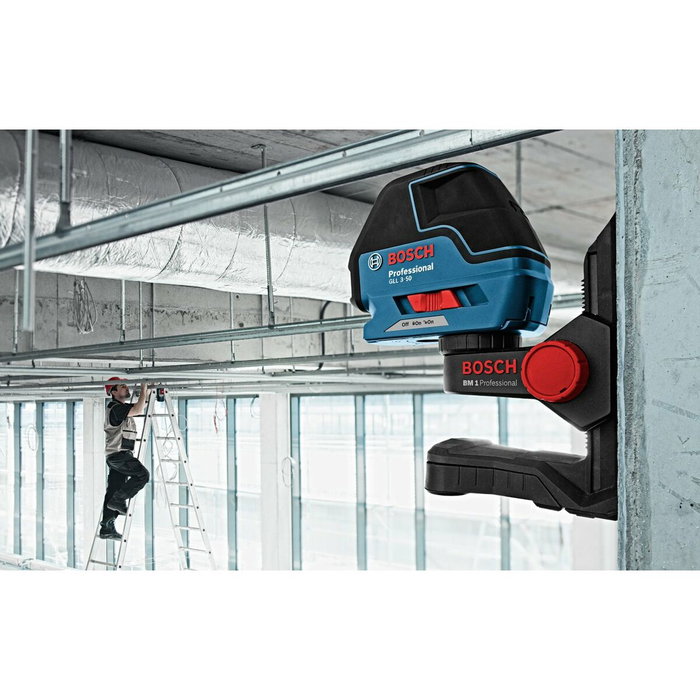 Bosch Professional Nivel láser de línea GLL 3-50 + BM 1 Bosch Professional Nivel láser de línea GLL 3-50 + BM 1