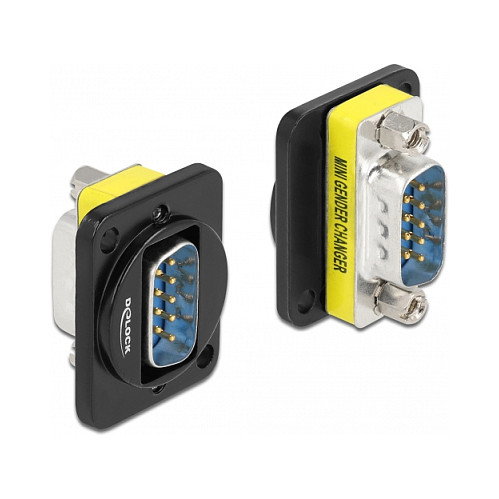DeLOCK Módulo Keystone 86706 DB9 macho a DB9 macho DeLOCK Módulo Keystone 86706 DB9 macho a DB9 macho