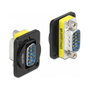 DeLOCK Módulo Keystone 86706 DB9 macho a DB9 macho