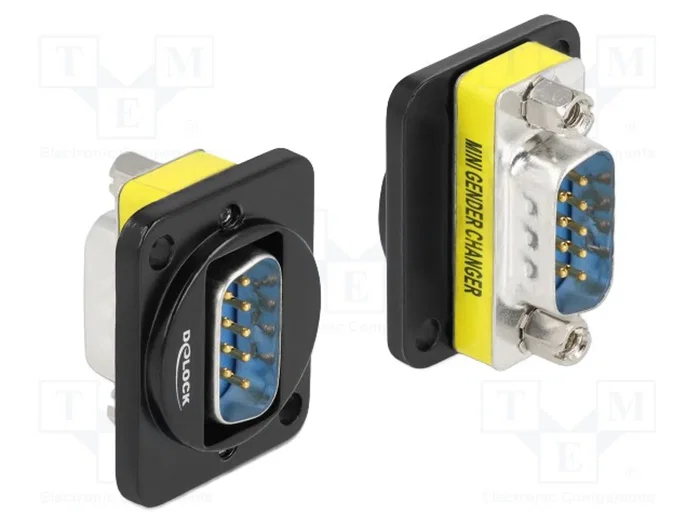 DeLOCK 86706 Módulo Keystone DB9 macho a DB9 macho DeLOCK 86706 Módulo Keystone DB9 macho a DB9 macho