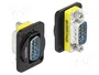 DeLOCK 86706 Módulo Keystone DB9 macho a DB9 macho