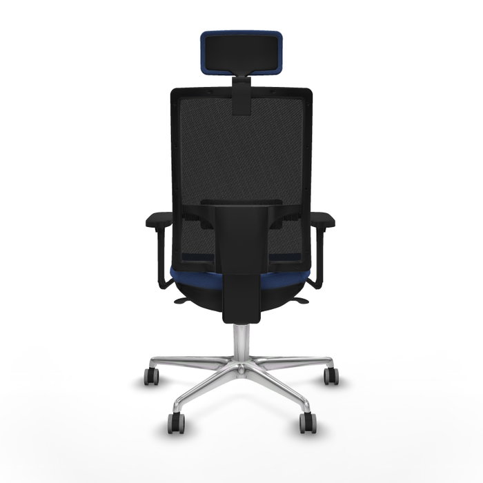 PIQUERAS Y CRESPO Silla de oficina Horna con Mecanismo Sincro, Azul marino y Negro PIQUERAS Y CRESPO Silla de oficina Horna con Mecanismo Sincro, Azul marino y Negro