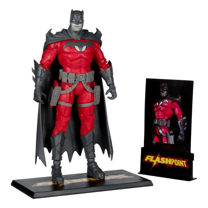 McFarlane Toys DC Multiverse Batman (Flashpoint) Black & White Accent Edition Gold Label