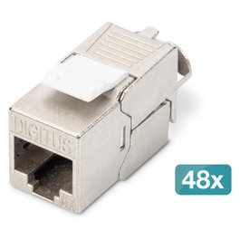 Digitus DN-93615-48 Módulos Keystone CAT 6A RJ45 a LSA Apantallados (48 unidades)